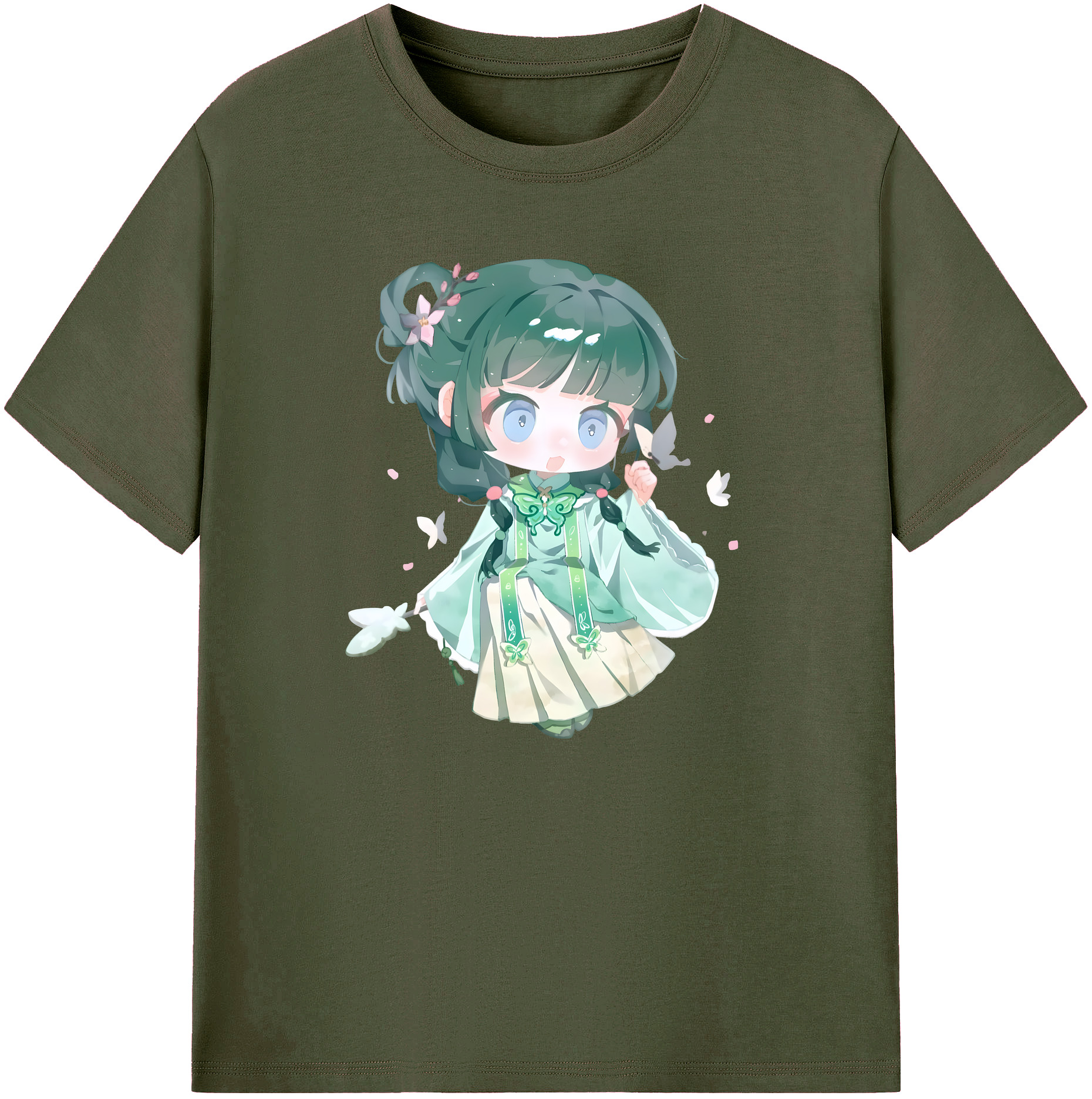 （画像用） 薬屋のひとりごと The Apothecary Diaries 綿100％ メンズ半袖Tシャツ｜肌触りやわらか＆通気性